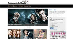 Desktop Screenshot of funasdodgeball.com